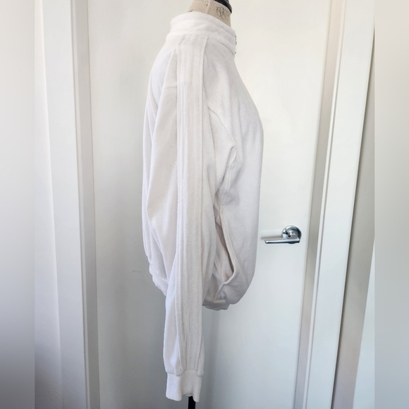 MOVE 80s white track pullover - Picture 3 of 14